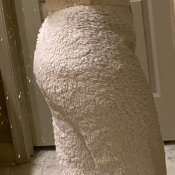 Jogger Elastic Waist Pants Off-White 5🌟rated Boutique favorite! Size Large - Picture 7 of 11